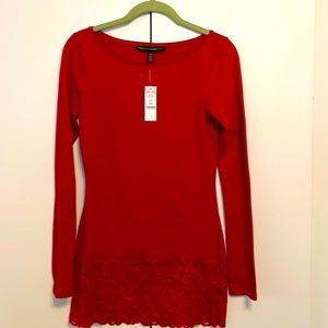 White House Black Market red top